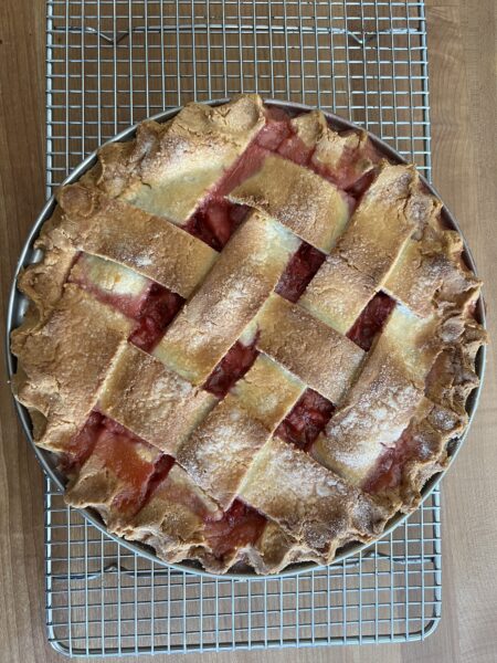 strawberry rhubarb pie recipe