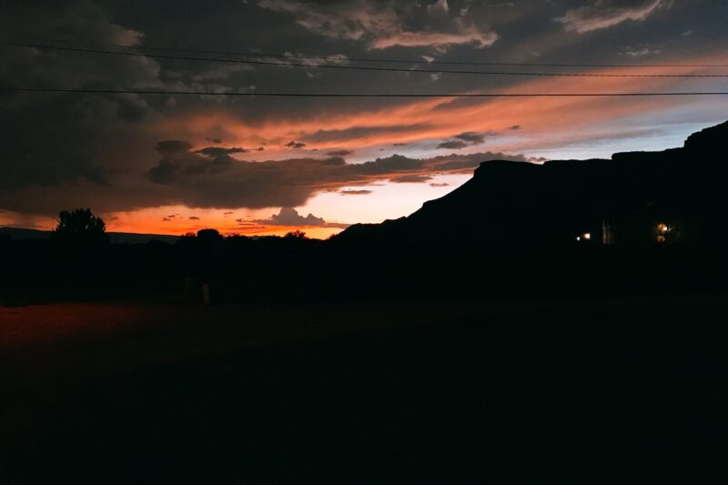 on leaving Grand Junction